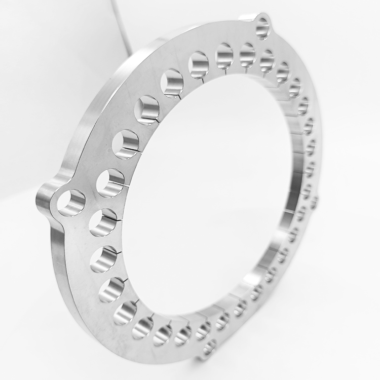 Ang Kazakhstan 304 stainless steel round cake ring CNC milling parts ay naipadala na